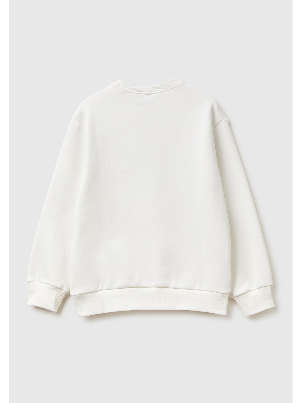Erkek Çocuk Ekru Peanuts Xmas Baskılı Logo Etiketli Kabartmalı Ribanalı Sweatshirt-1