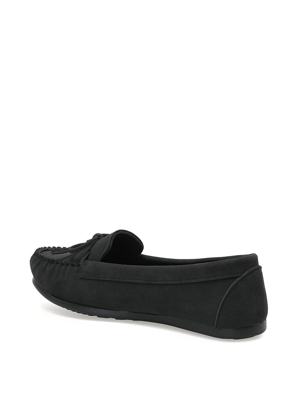 DS20054 2PR Siyah Kadın Loafer-2