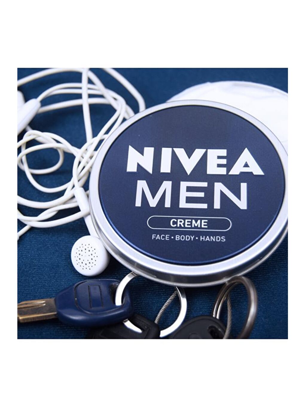 NIVEA Şeffaf Men Creme Erkek Bakım Kremi 75 ml, El, Yüz Ve Vücut Ne mlendirici Krem, Hızlı Emilir - 1