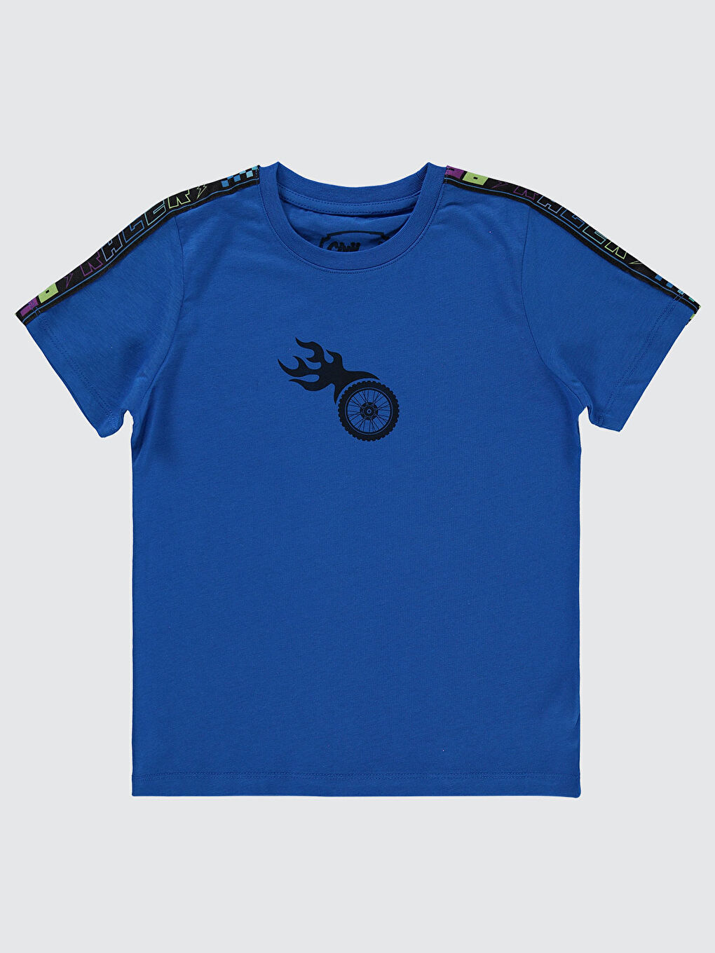 Boys Erkek Çocuk Tişört 6-9 Yaş Koyu Turkuaz