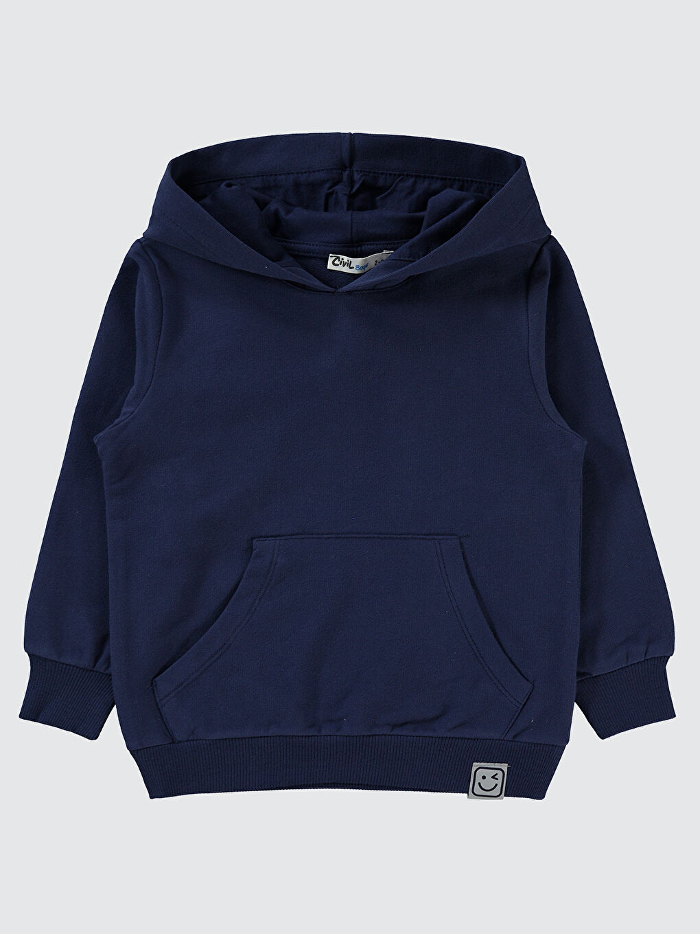 Erkek Çocuk Kapüşonlu Sweatshırt 2-5 Yaş Lacivert