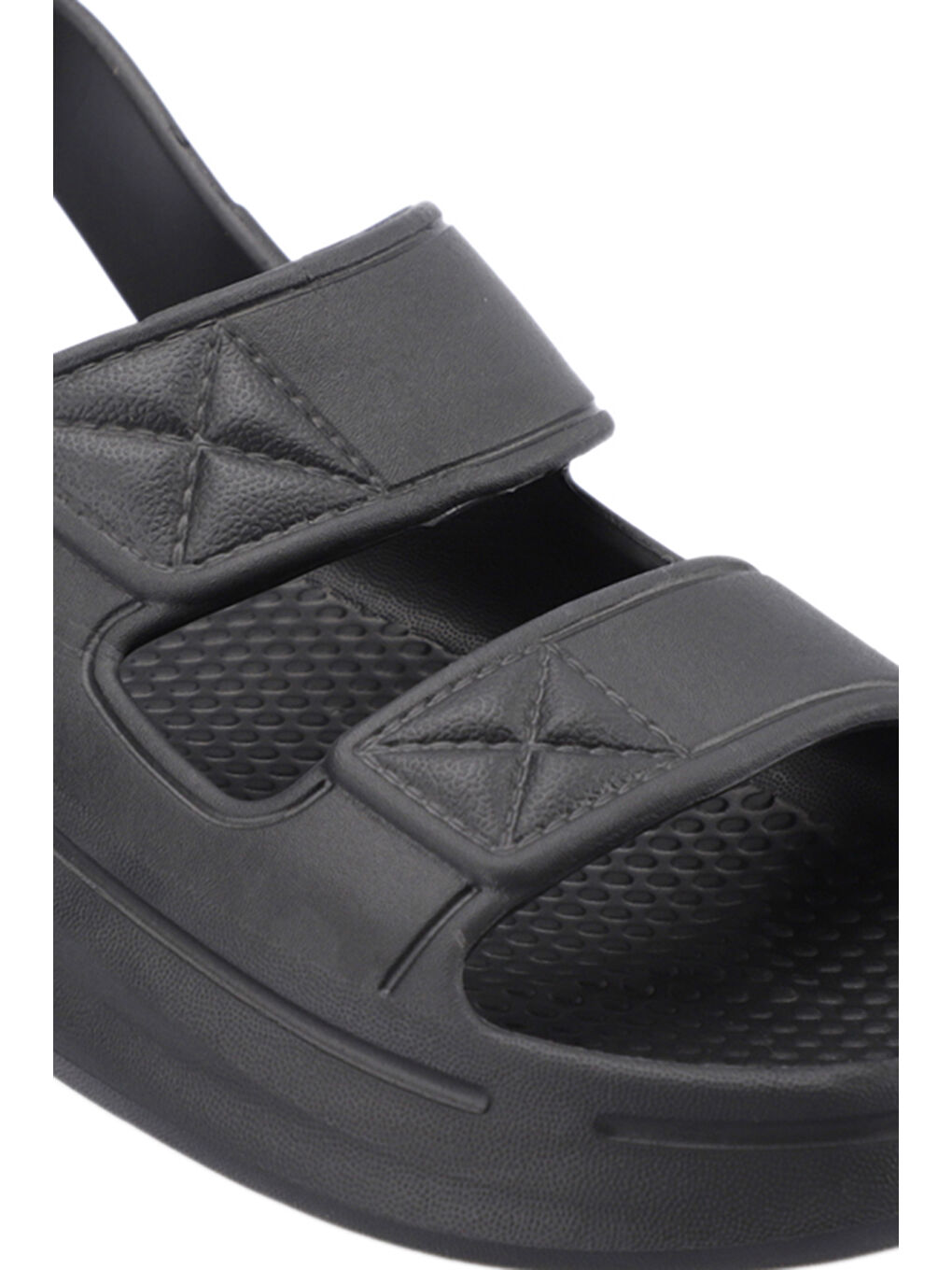 OLIZE Erkek Sandalet Siyah-3