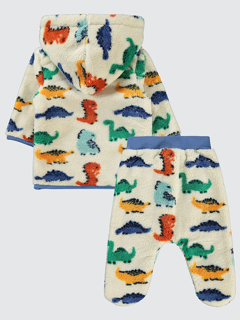 Baby Erkek Bebek Patikli Takım 3-6 Ay Ekru-1