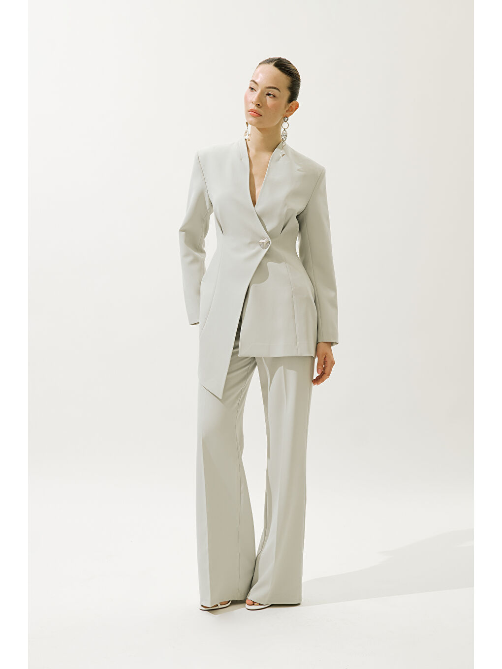 Valentıne Blazer Ceket Soft Yeşil-2