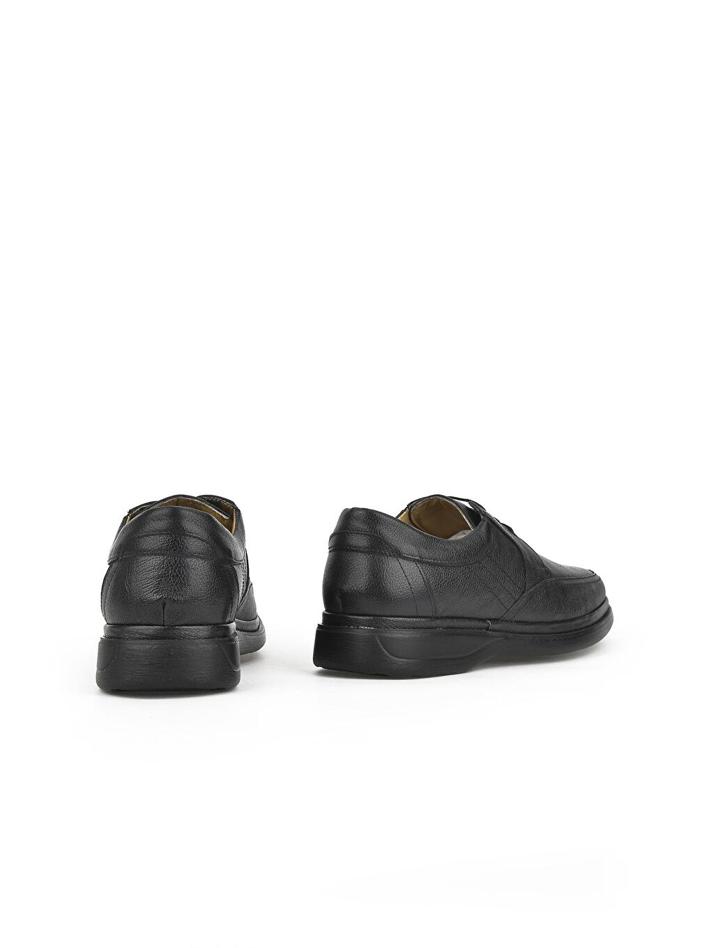 Erkek Hakiki Deri Konfor Ayakkabı 123745 AE40 Siyah-2