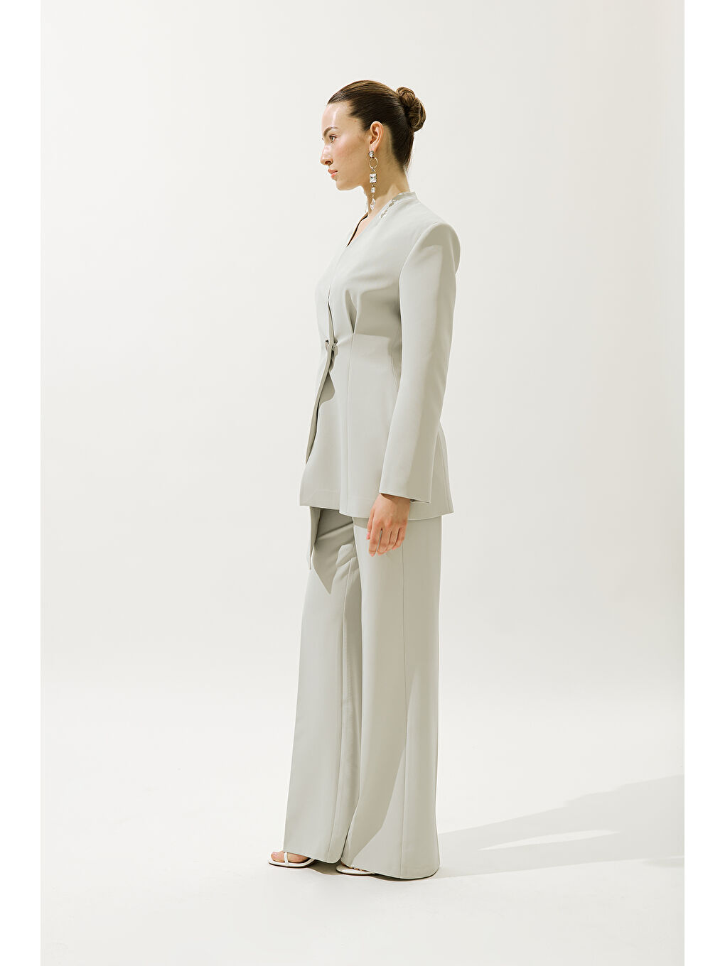 Valentıne Blazer Ceket Soft Yeşil-4