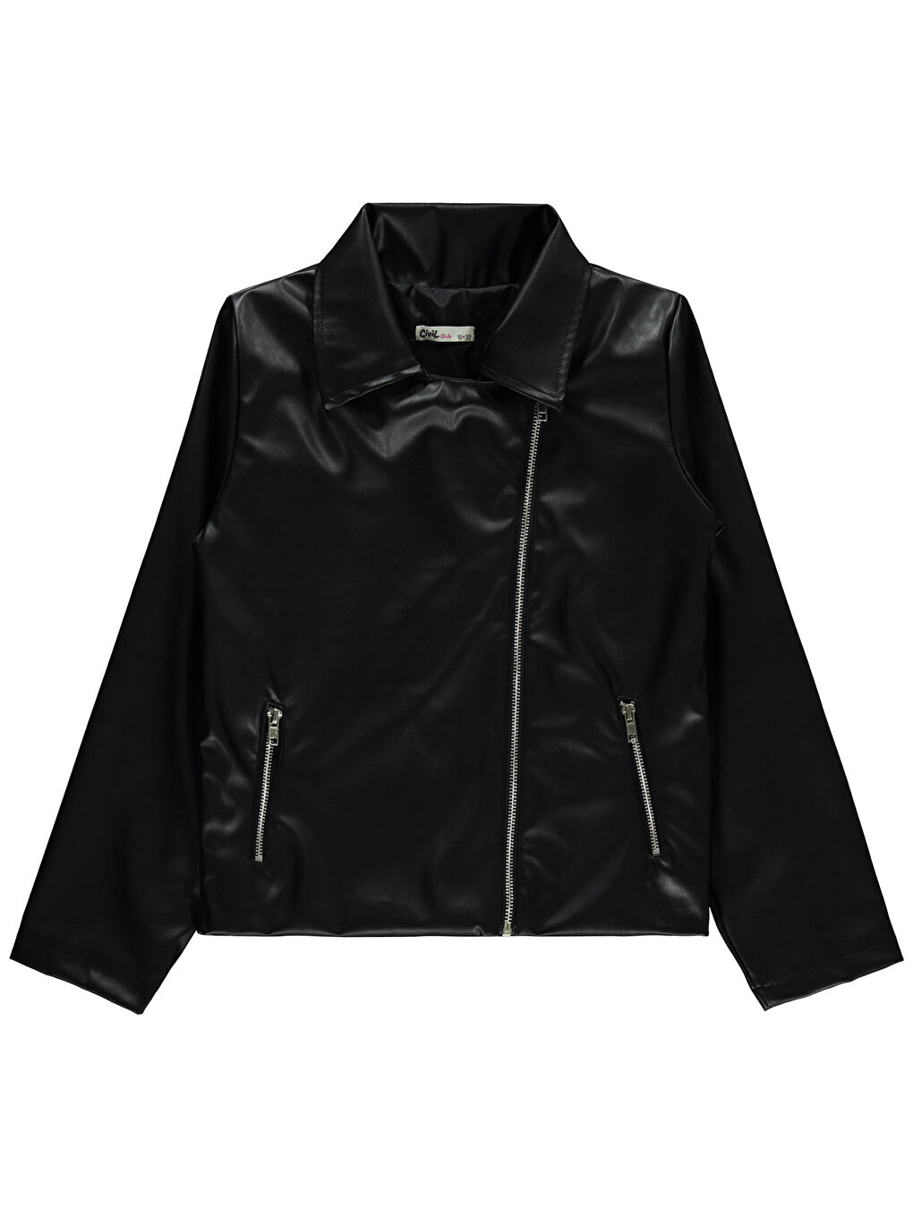 Girls Kız Çocuk Ceket 10-13 Yaş Siyah