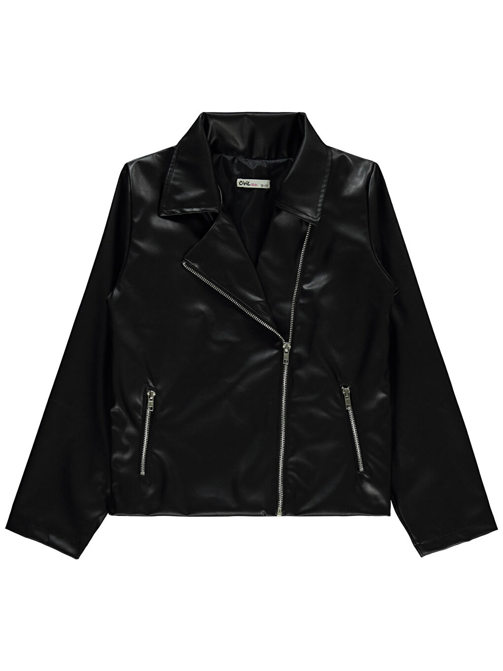 Girls Kız Çocuk Ceket 10-13 Yaş Siyah-2