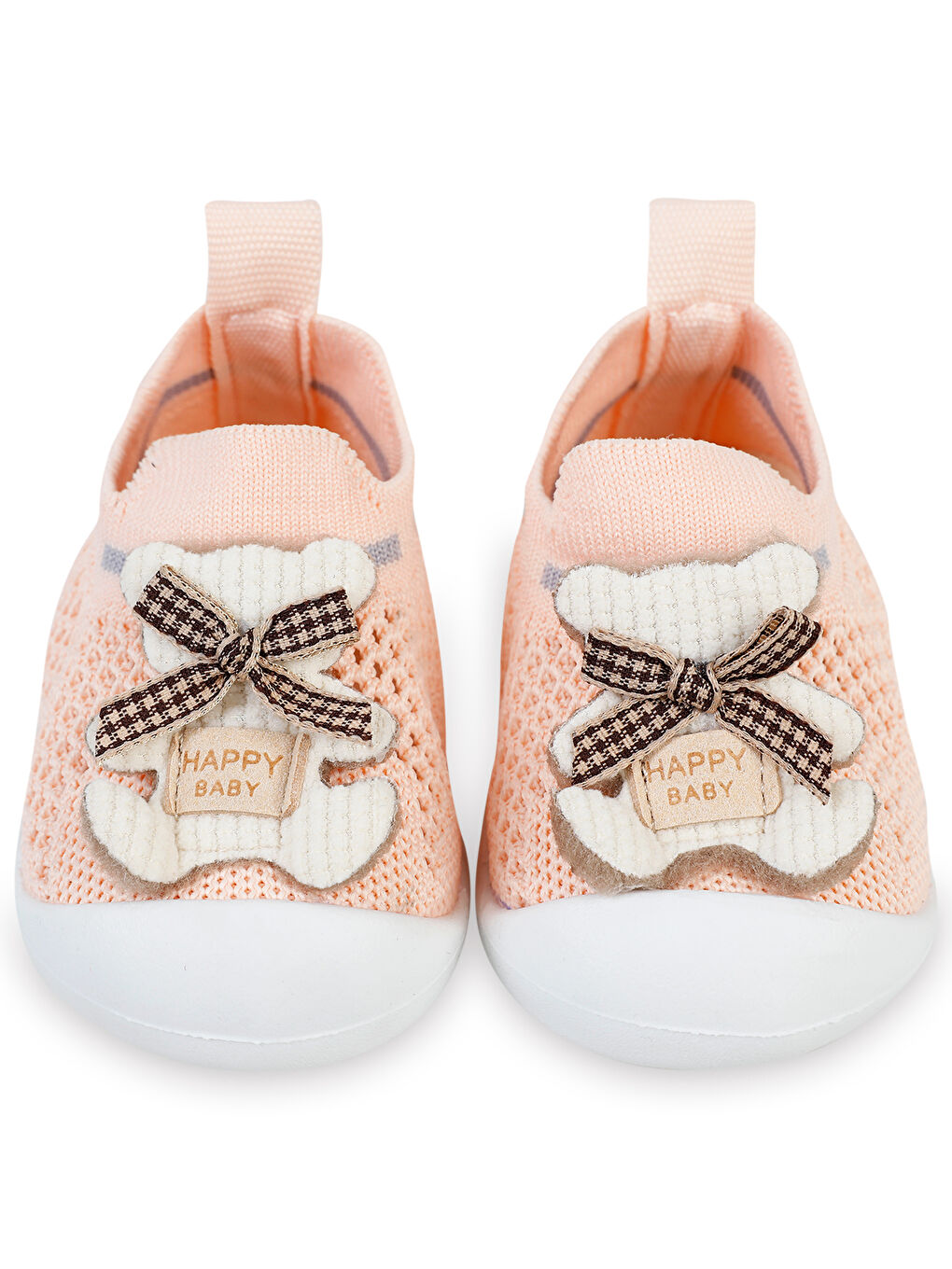 Pembe Baby Kız Bebek İlkadım Ayakkabı 18-22 Numara Pudra-3