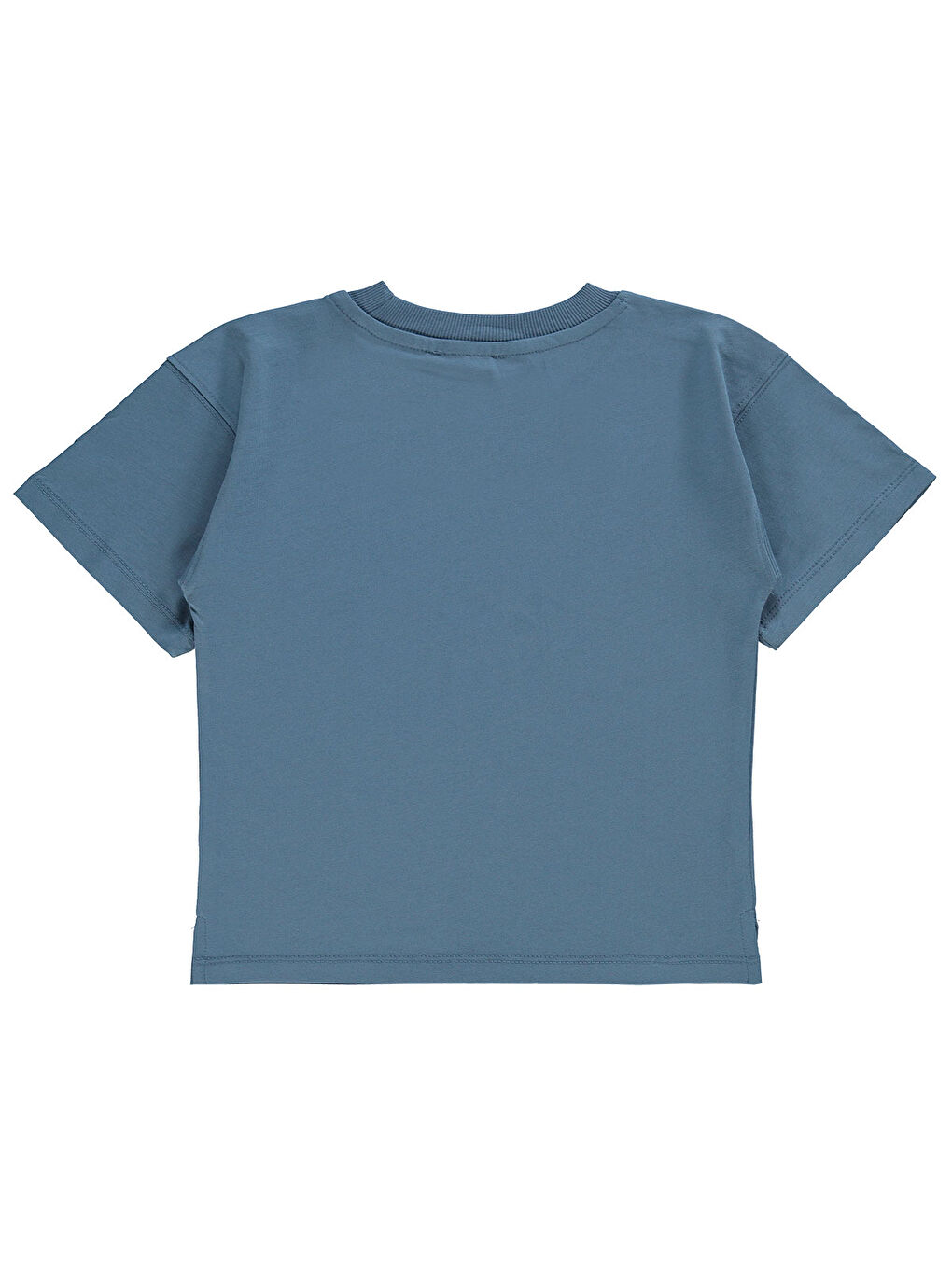 Boys Erkek Çocuk Oversize Tişört 2-5 Yaş İndigo-1