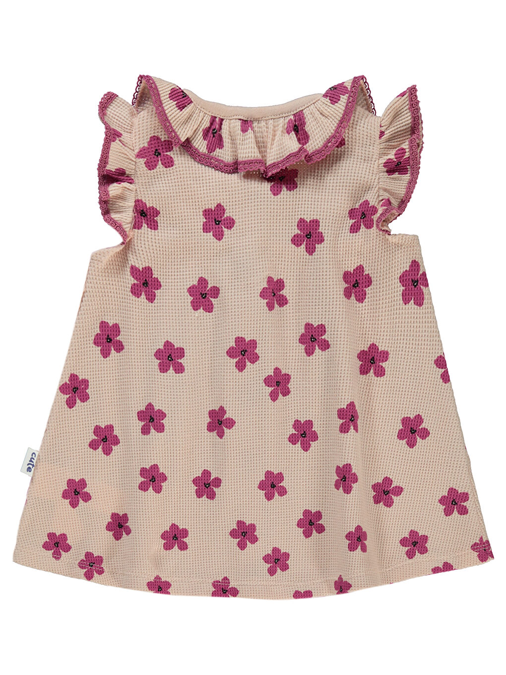 Pembe Baby Kız Bebek Elbise 6-18 Ay Pudra-1