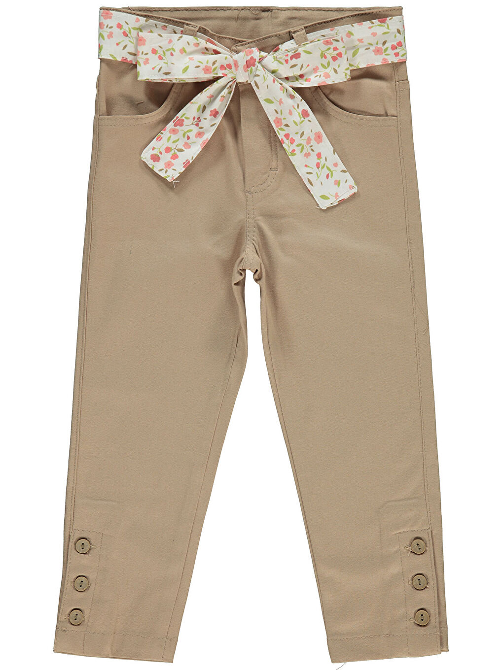 Girls Kız Çocuk Pantolon 2-5 Yaş Bej