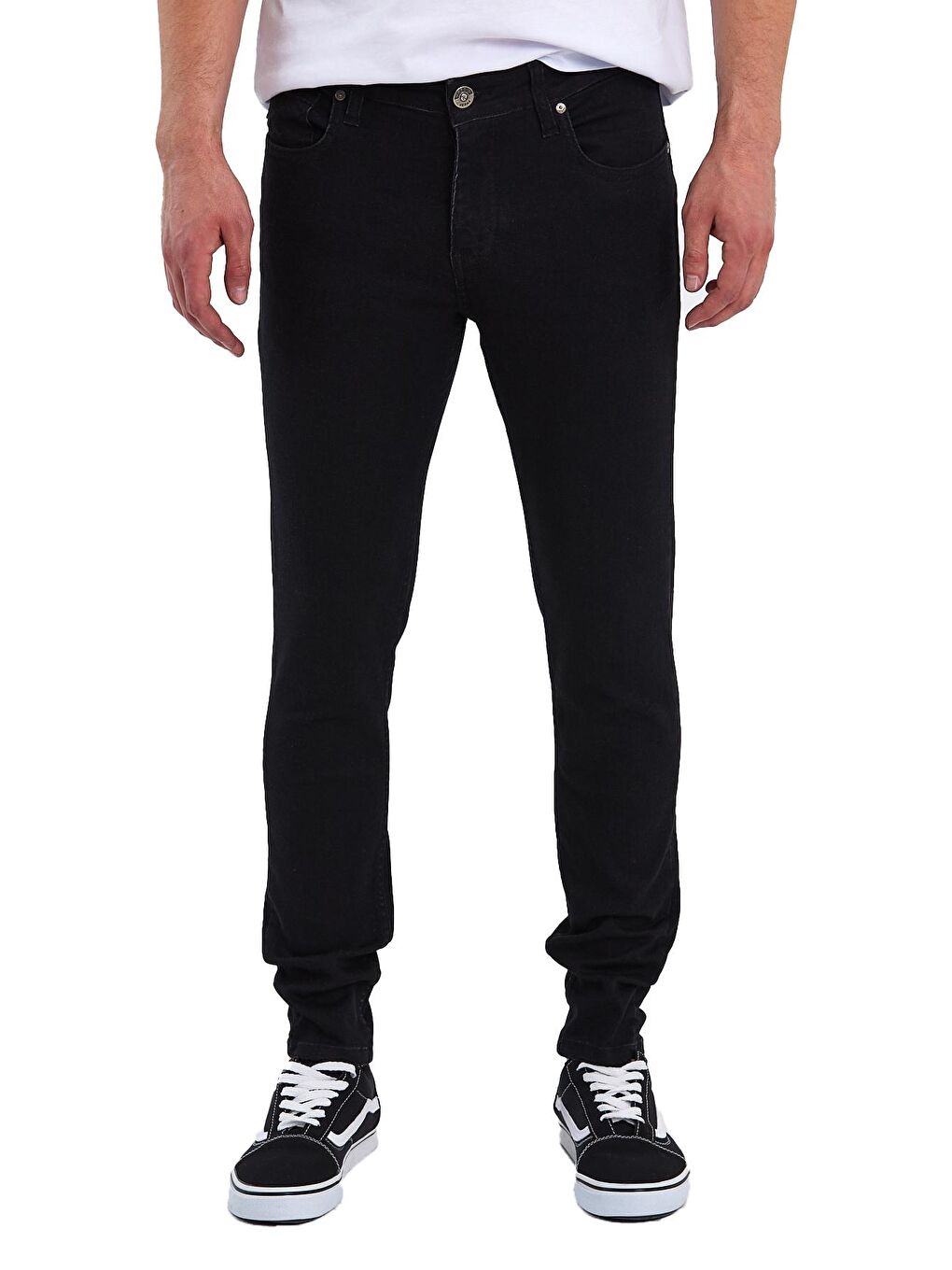 Siyah Erkek Jean Pantolon Skinny Danny 160