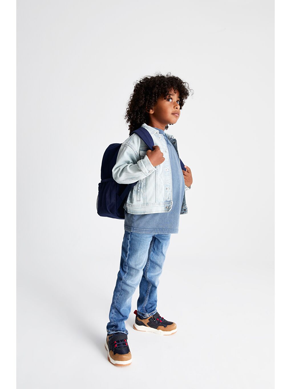 Homer Hafif Erkek Bebek Lacivert Spor Ayakkabı-6