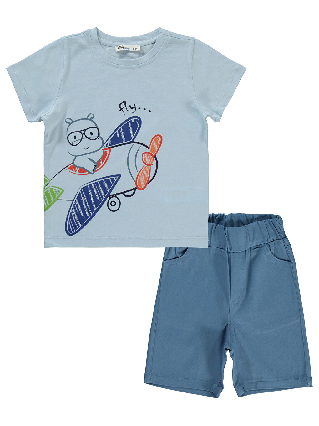 Boys Erkek Çocuk Takım 2-5 Yaş Buz Mavi