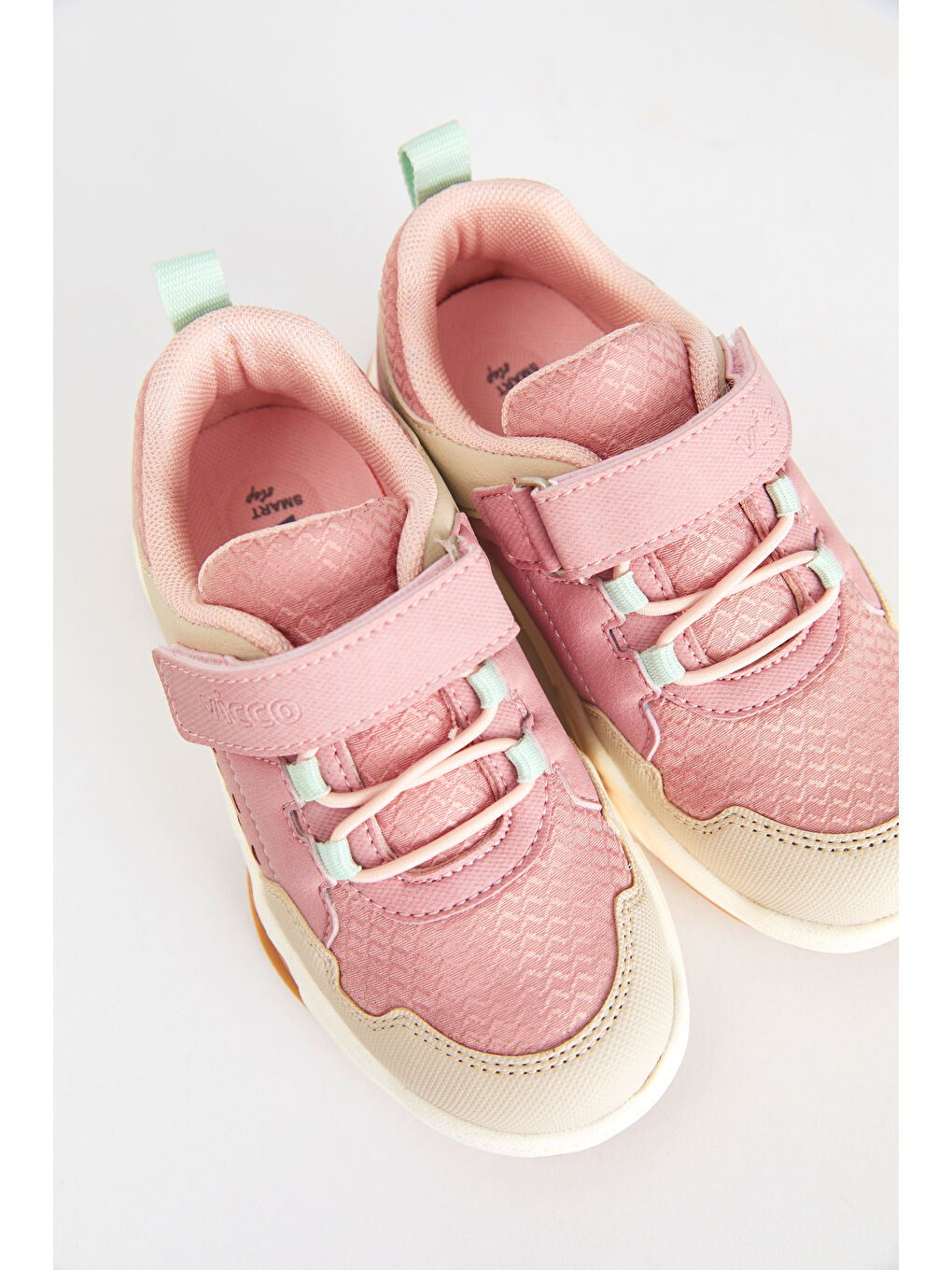 Pembe Homer Hafif Kız Bebek Pudra Spor Ayakkabı-4