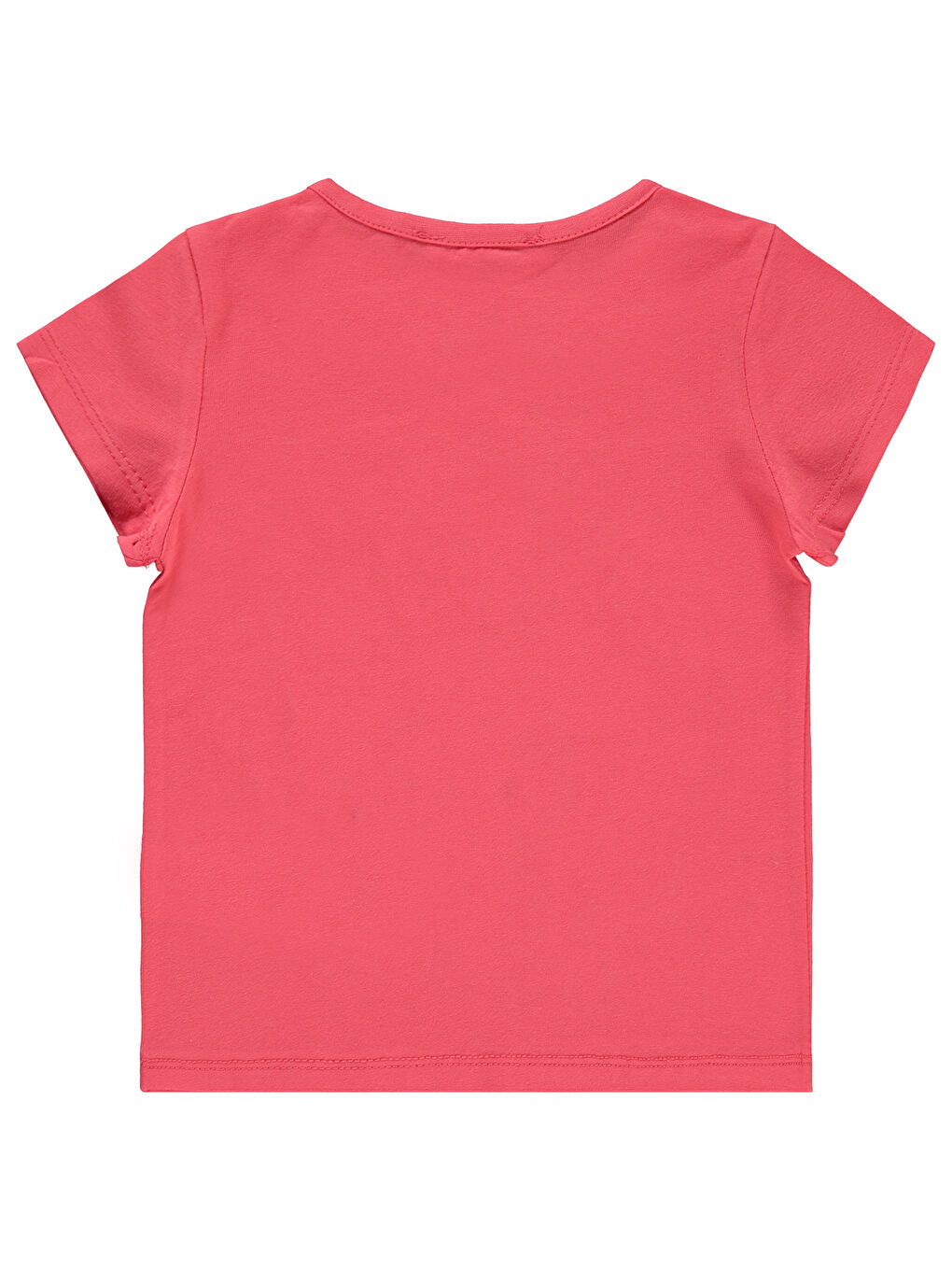Girls Kız Çocuk Tişört 2-5 Yaş Sardunya Pembesi-1