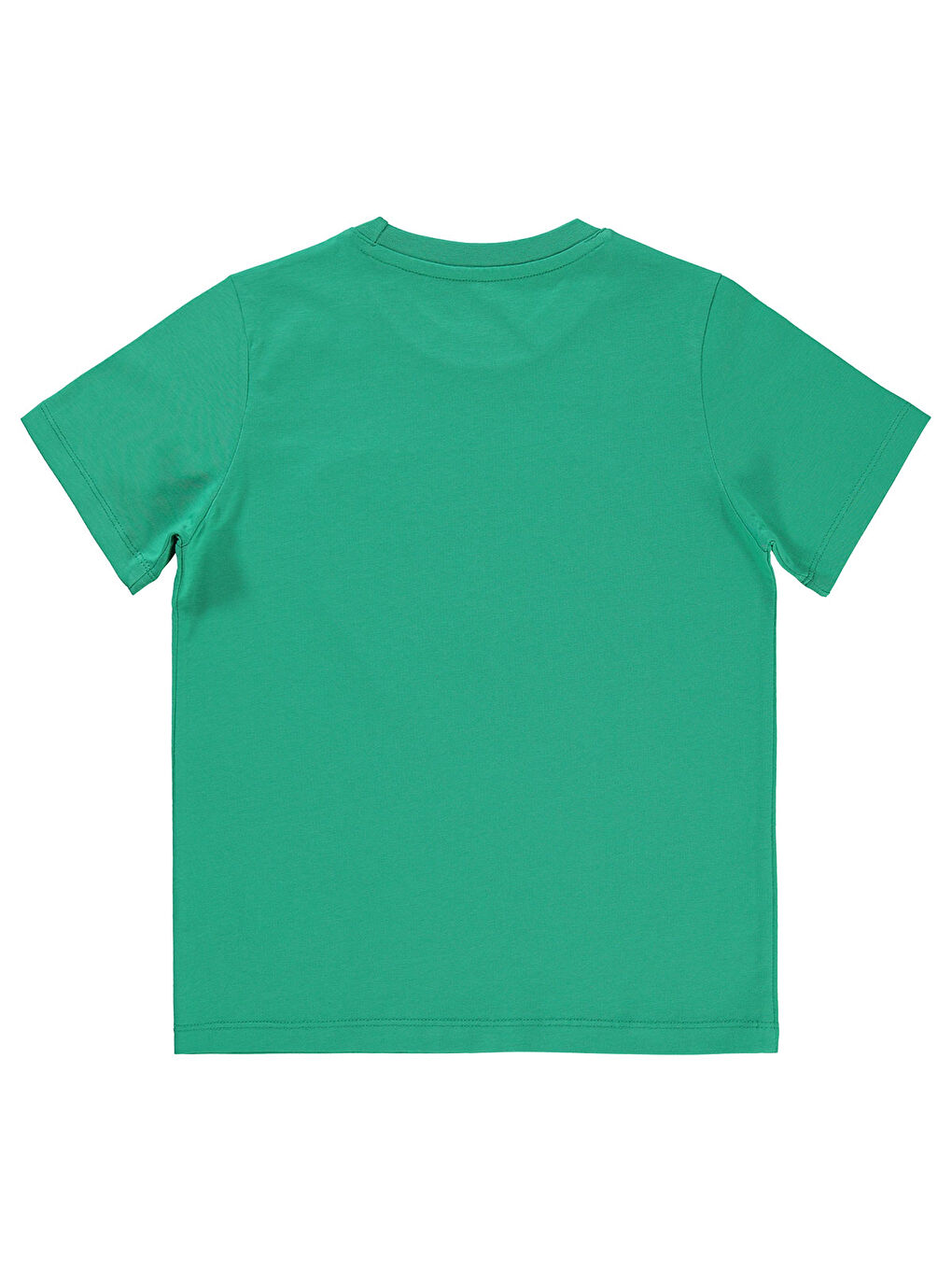 Boys Erkek Çocuk Tişört 6-9 Yaş Yeşil-1