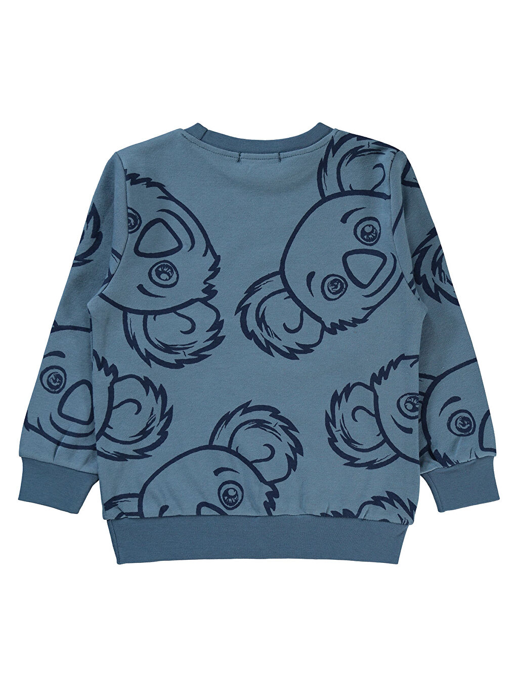Boys Erkek Çocuk Sweatshirt 2-5 Yaş İndigo-1
