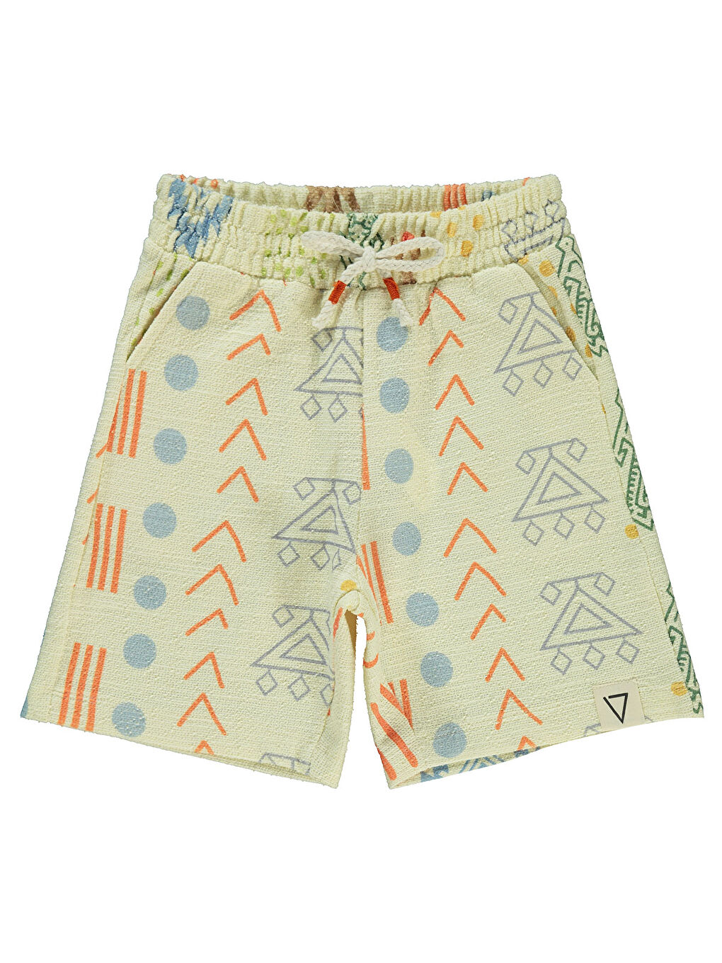 Boys Erkek Çocuk Şort 6-9 Yaş Ekru