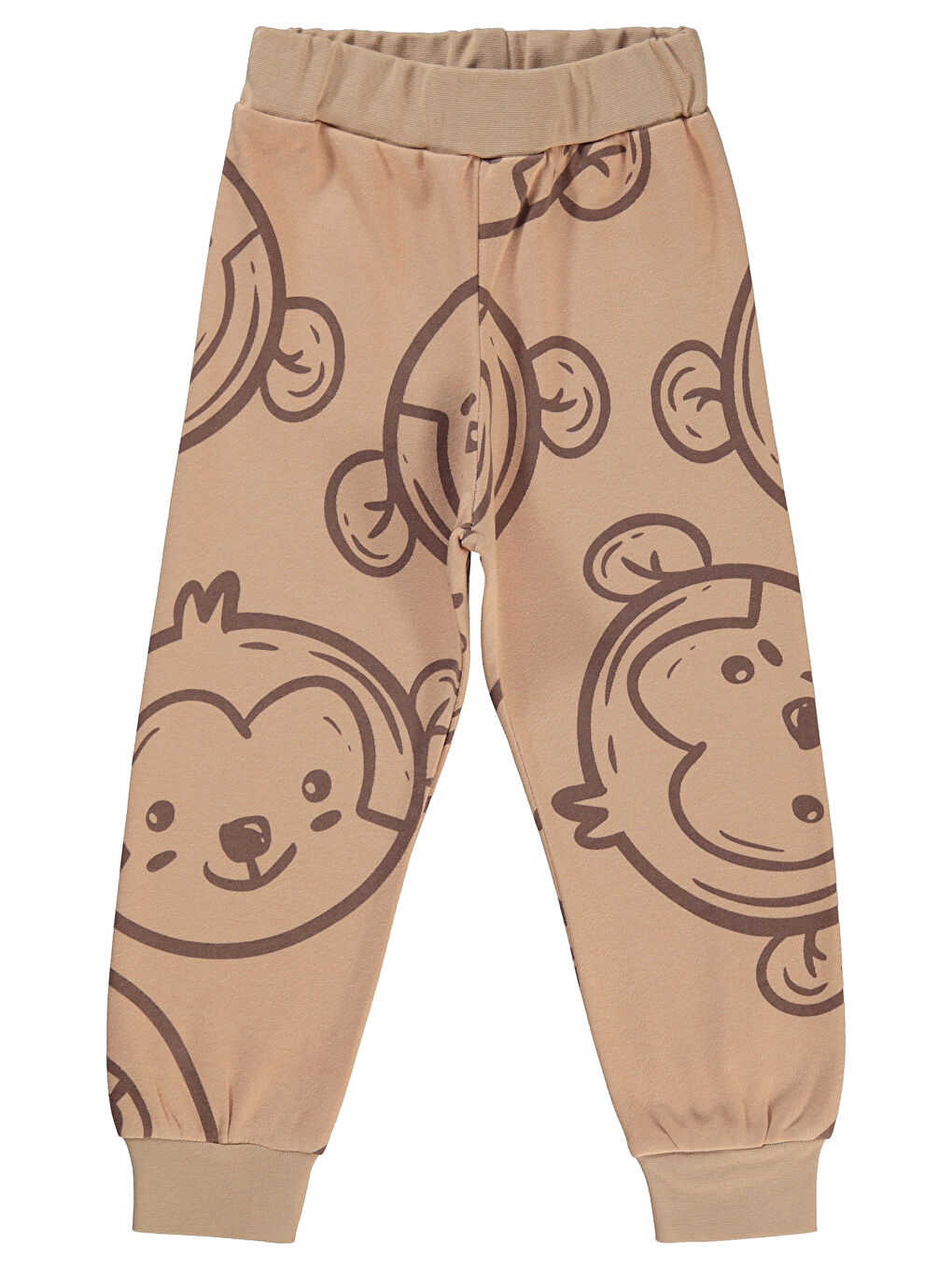 Bej Boys Erkek Çocuk Eşofman Altı 2-5 Yaş Vizon