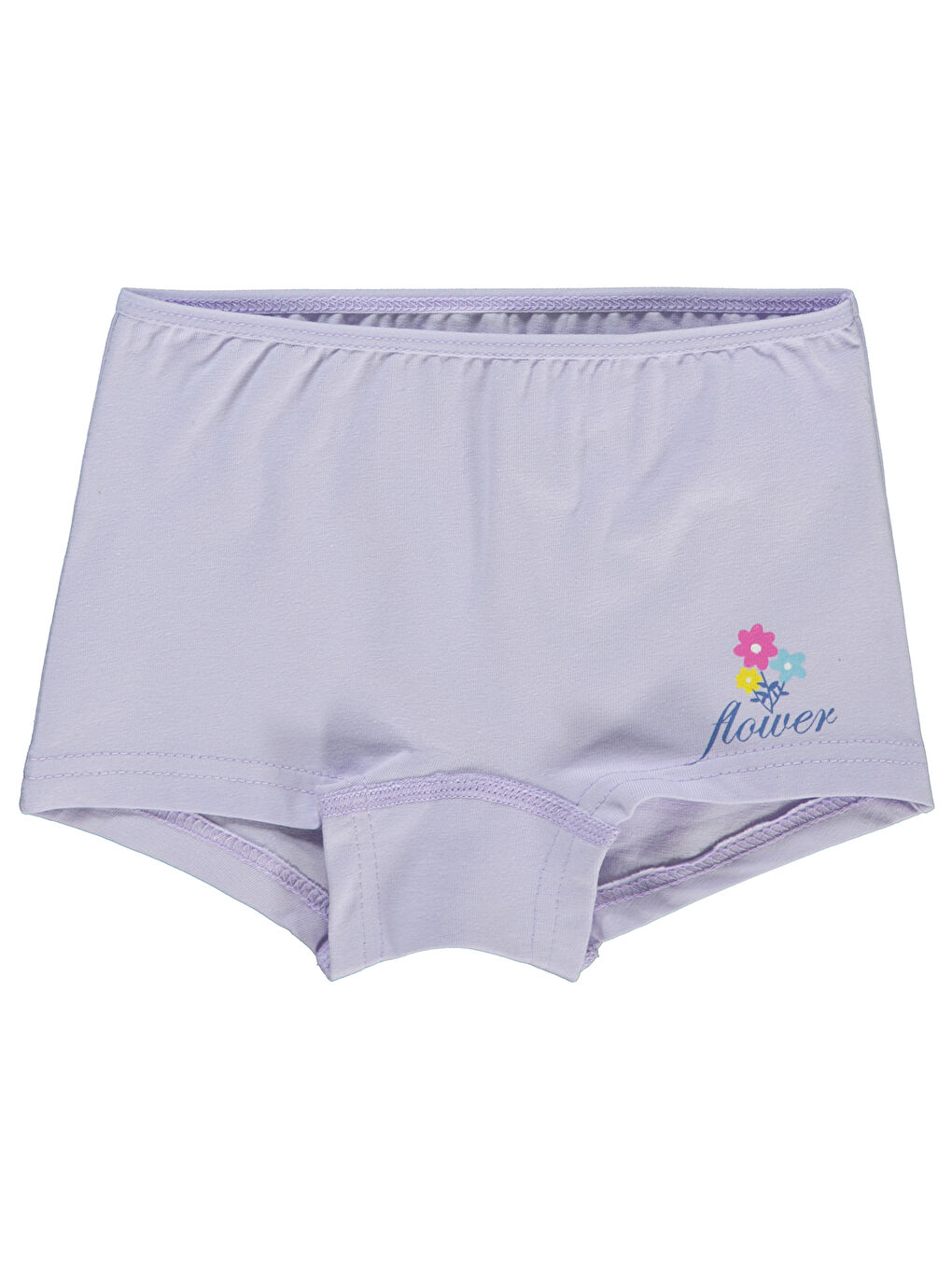 Girls Kız Çocuk 2'li Boxer Set 2-10 Yaş Lila-2