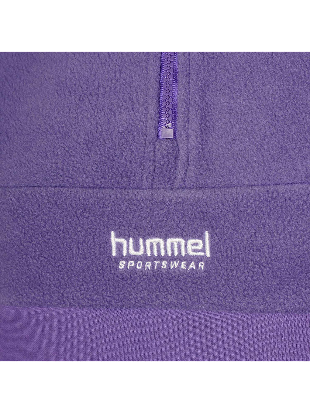 Adur Kadın Mor Dik Yaka Sweatshirt-4