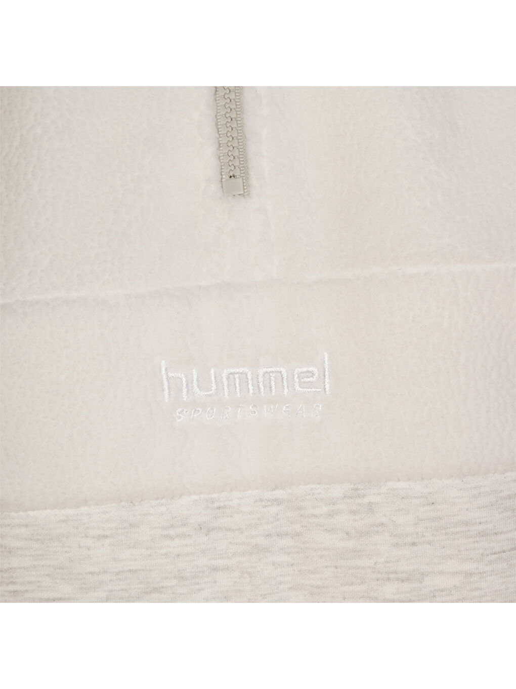 Adur Kadın Gri Dik Yaka Sweatshirt-4