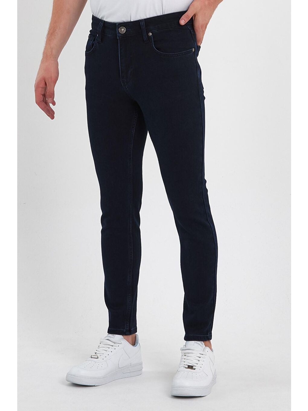 Siyah Erkek Jean Pantolon Skinny Danny 161-2