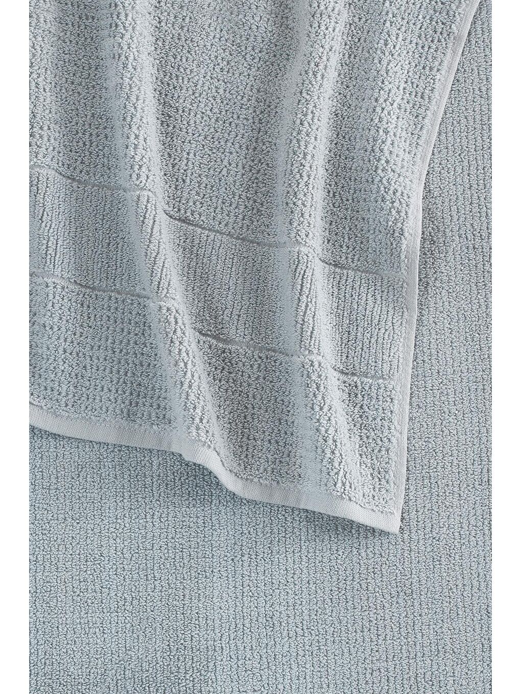 Gri Royal | 70x140 Cm 2'Li  Banyo Havlu Seti, %100 Pamuklu Havlu Takımı-1