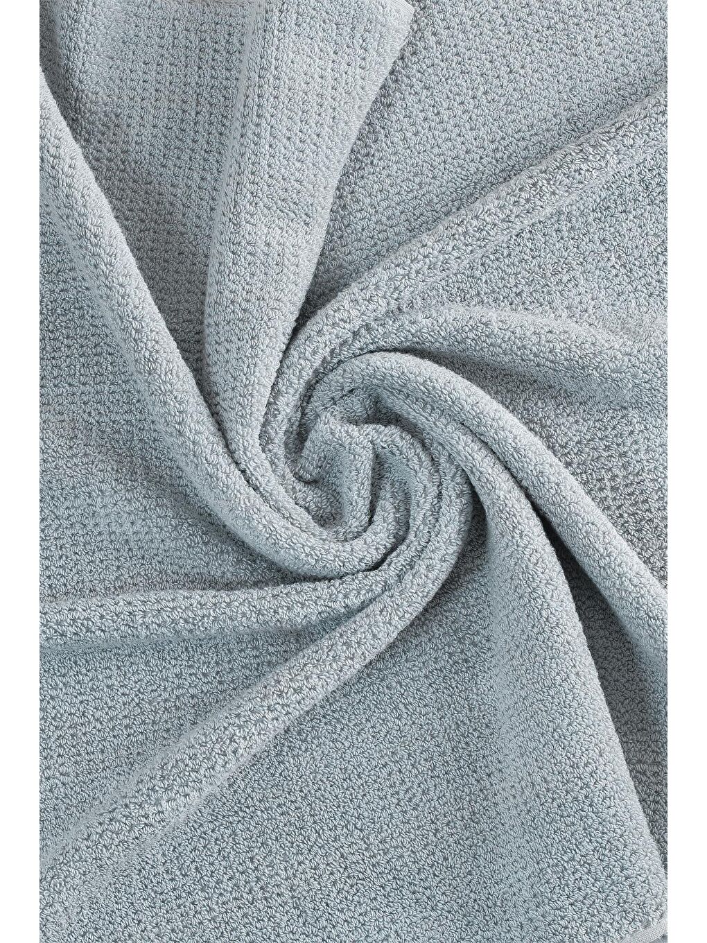 Gri Royal | 70x140 Cm 2'Li  Banyo Havlu Seti, %100 Pamuklu Havlu Takımı-2