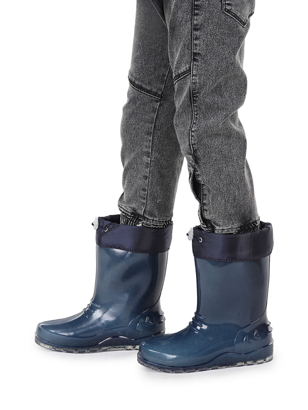 Lacivert Savana Su Geçirmez Erkek Çocuk Yağmur Çizmesi-1