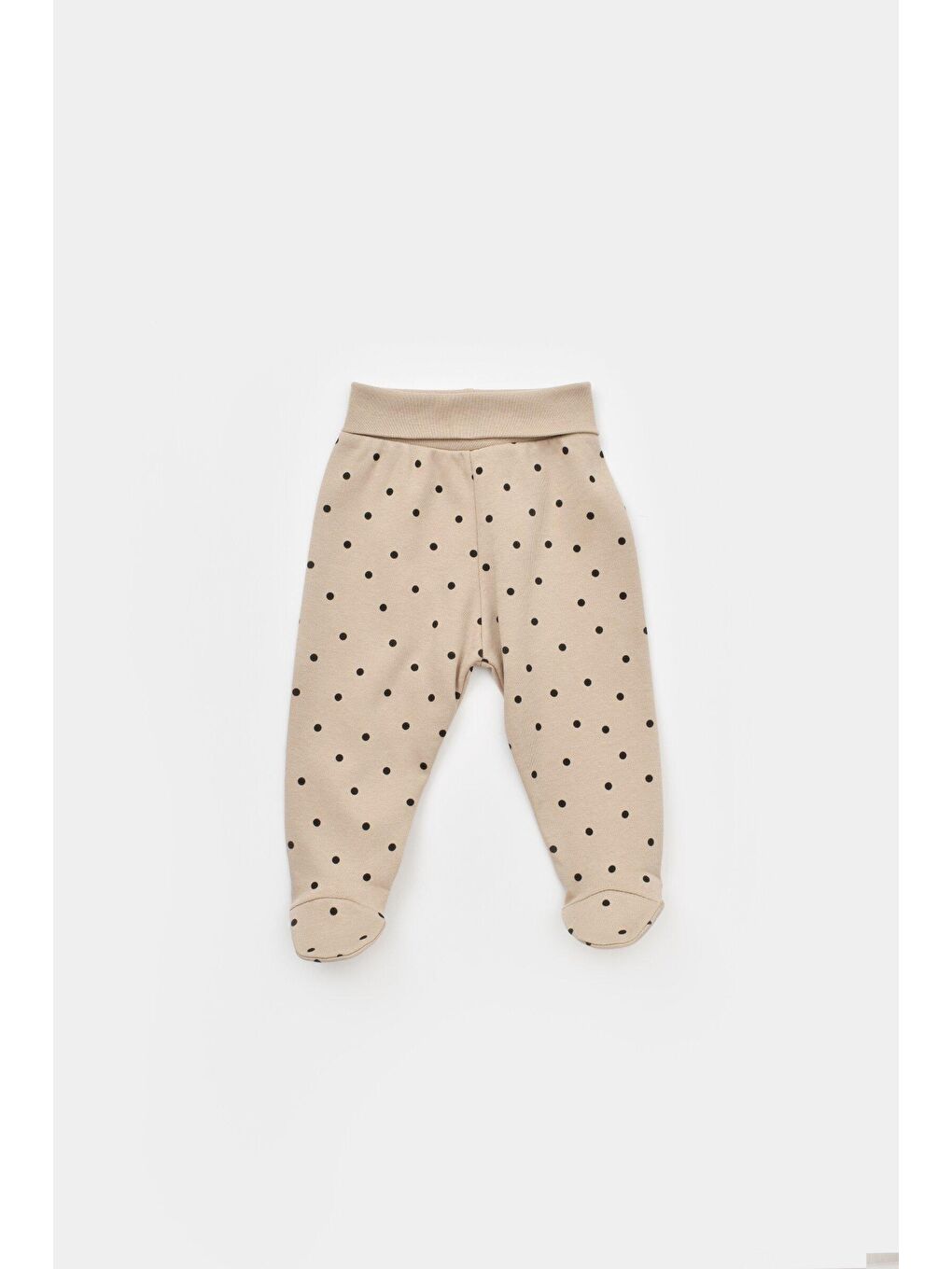 Ekru 3 Lü Set (Uzun Kollu Badi,Pantolon,Şapka)-3