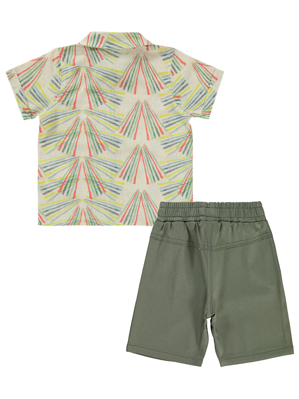 Boys Erkek Çocuk Takım 2-5 Yaş Açık Haki-1