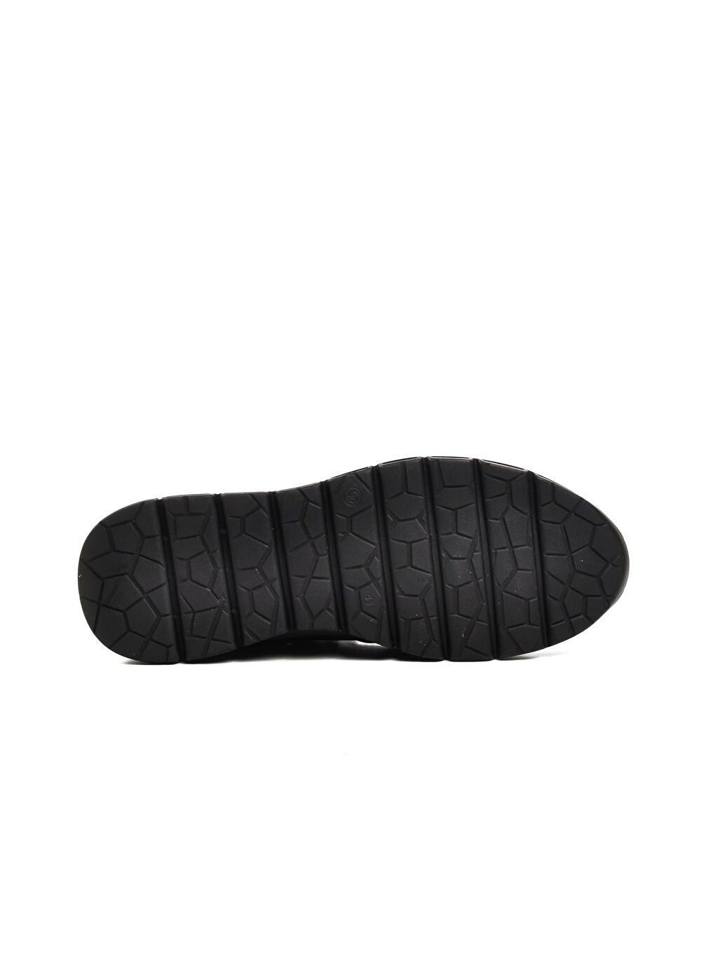 Siyah Hakiki Deri Erkek Sneaker Ayakkabı 7329-4