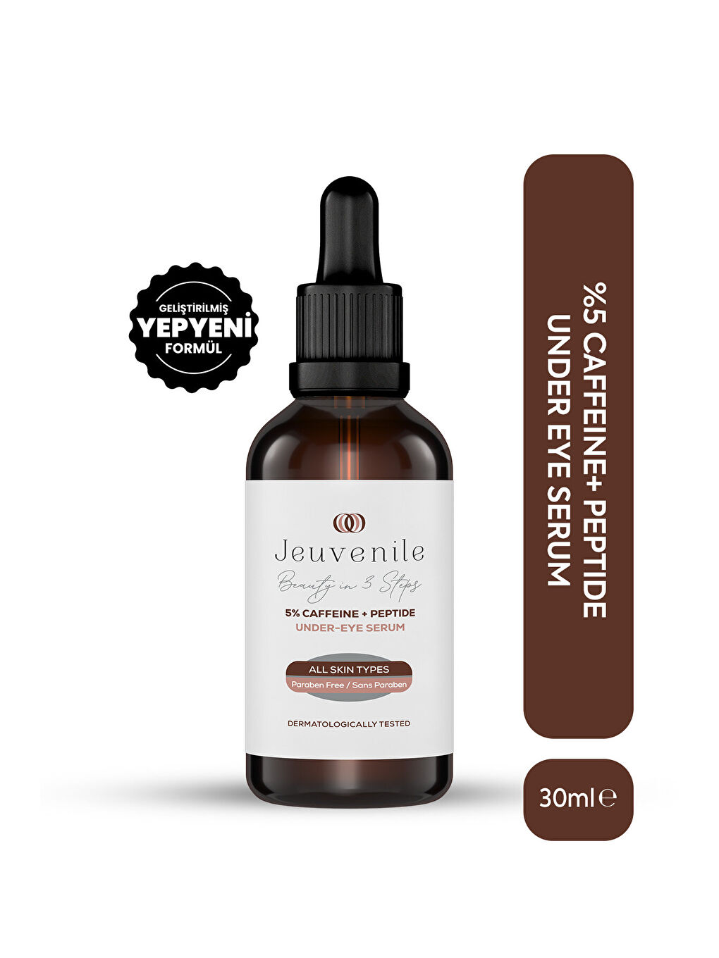 Göz Altı Torbalanma, Kırışıklık, Morluk, Şişlik Karşıtı Caffeine %5 Göz Altı Serumu