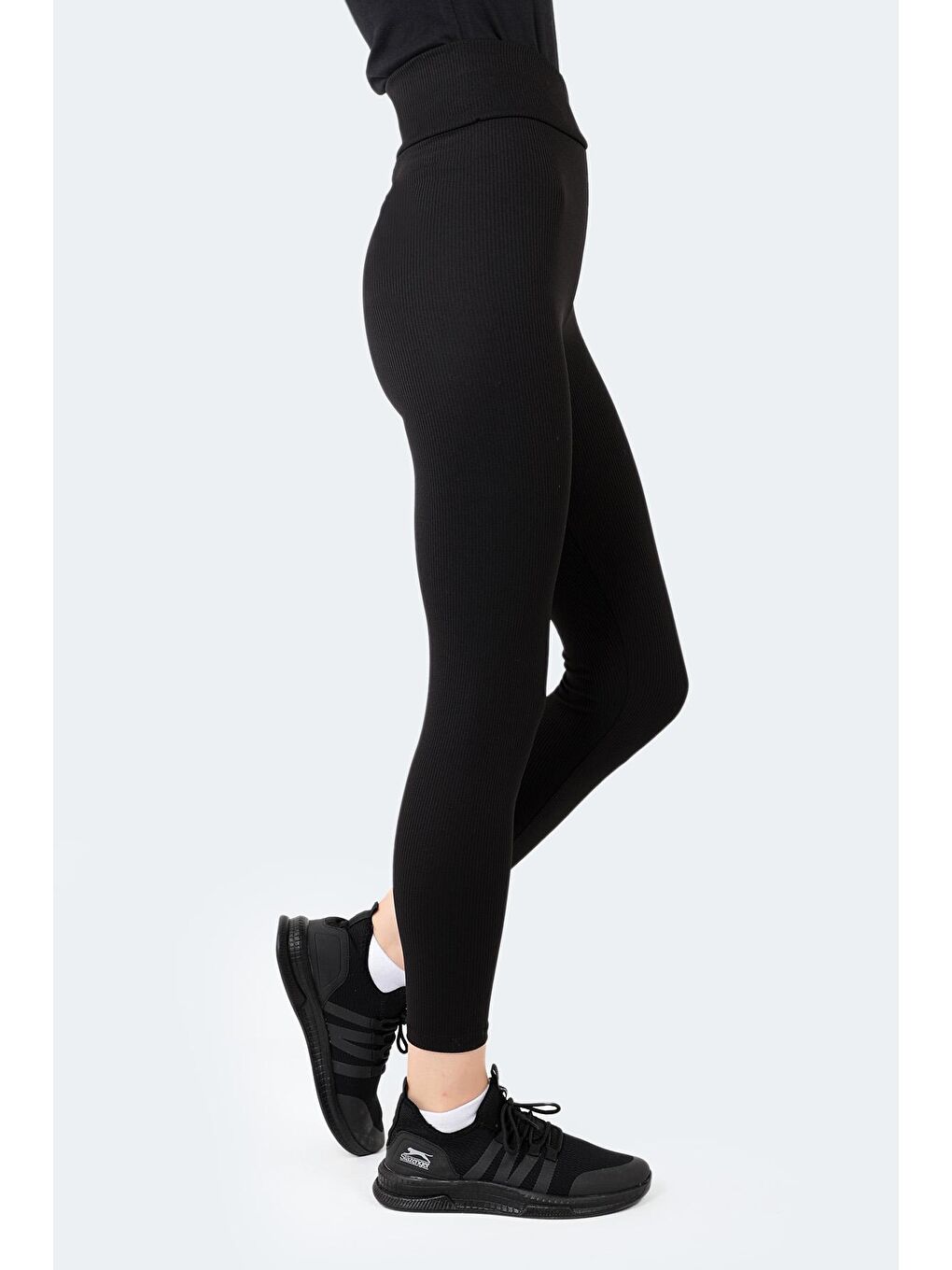 PRADEEP Kadın Fitness Tayt Siyah-3