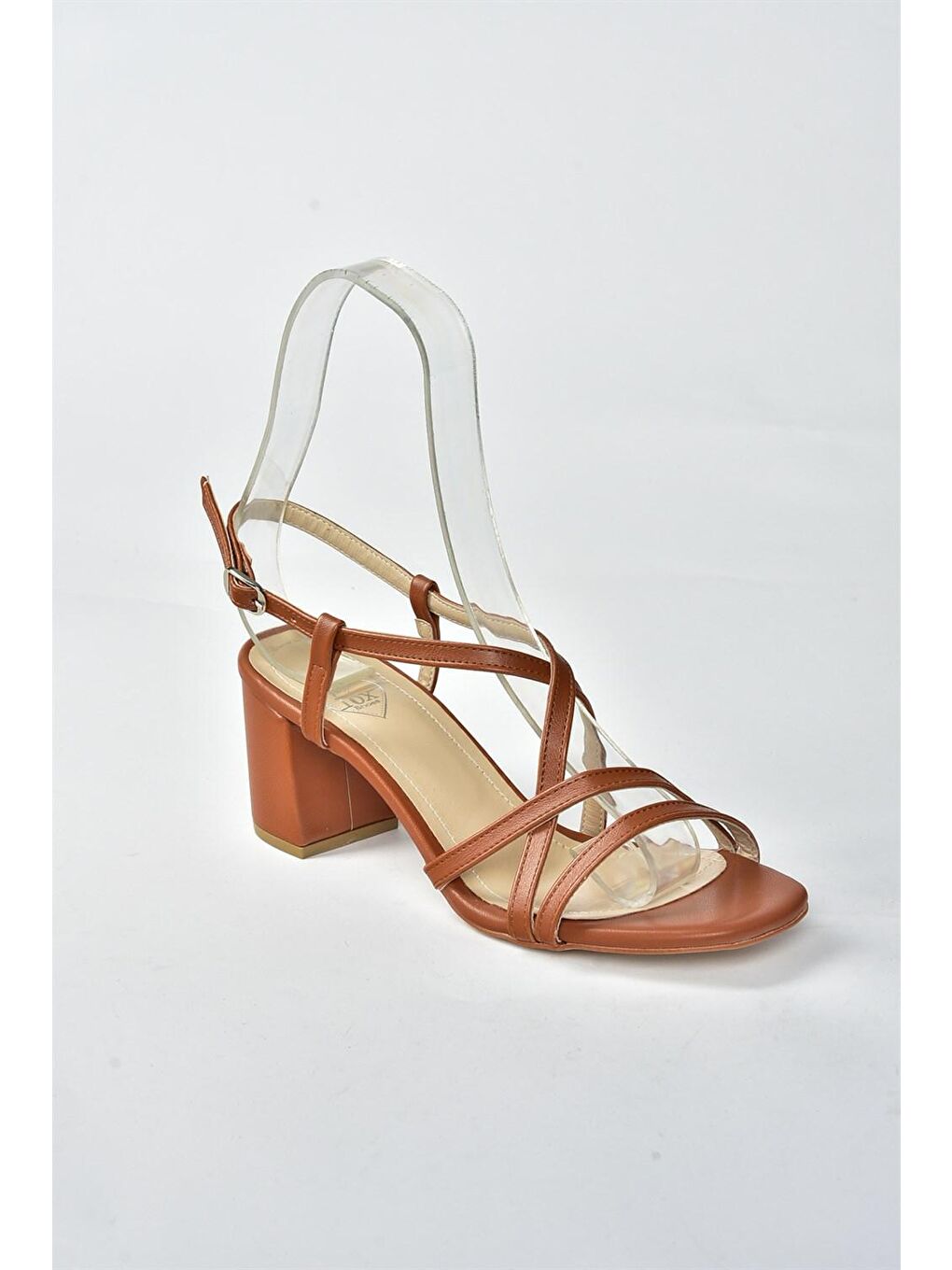 Kahverengi F654028009 Taba Kadın Topuklu Ayakkabı-1