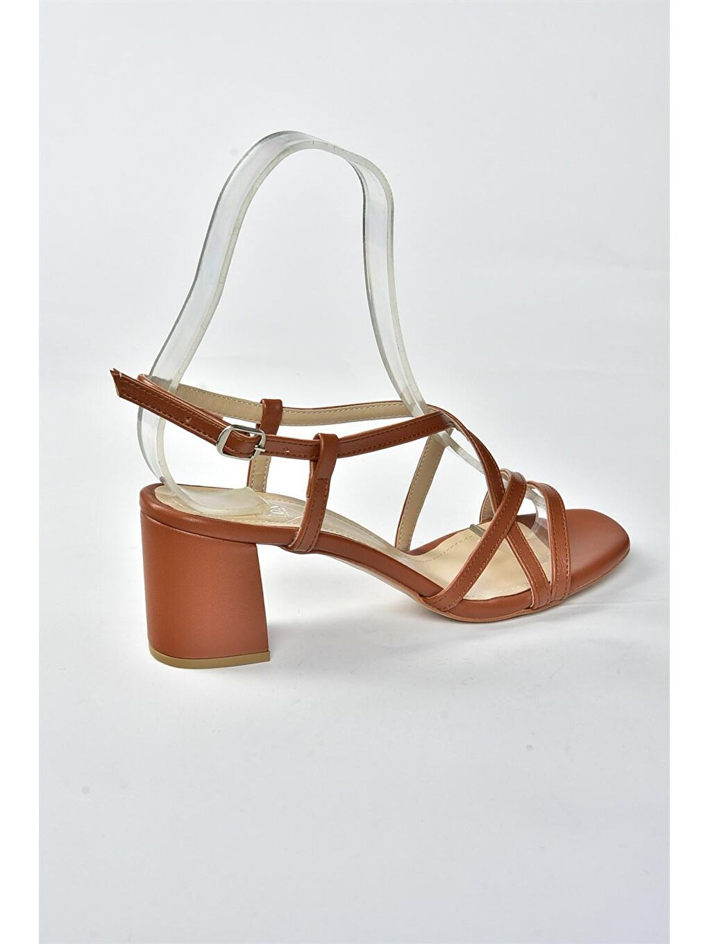 Kahverengi F654028009 Taba Kadın Topuklu Ayakkabı-3