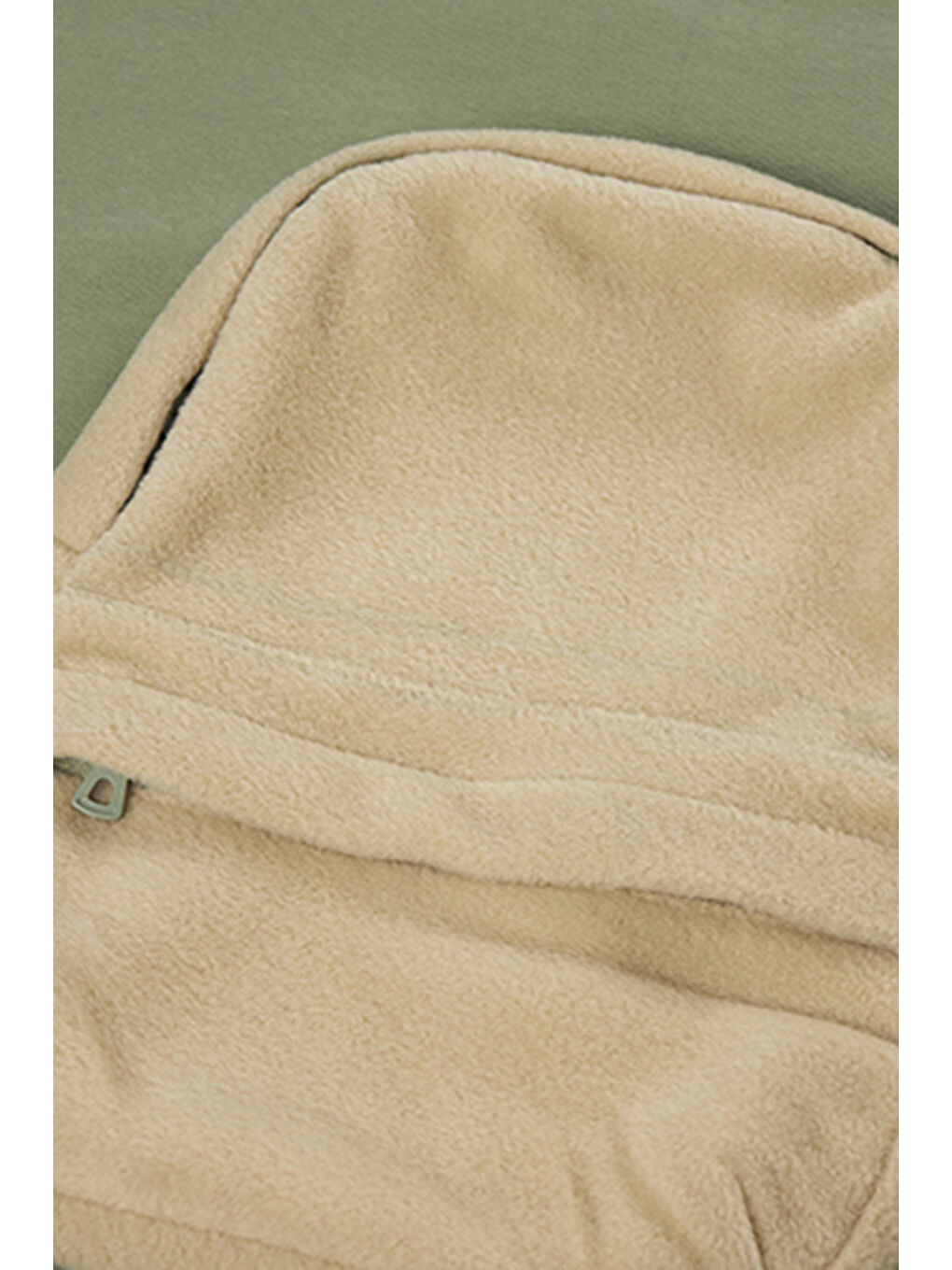 Haki Erkek Çocuk Çanta Detaylı Sweatshirt-2