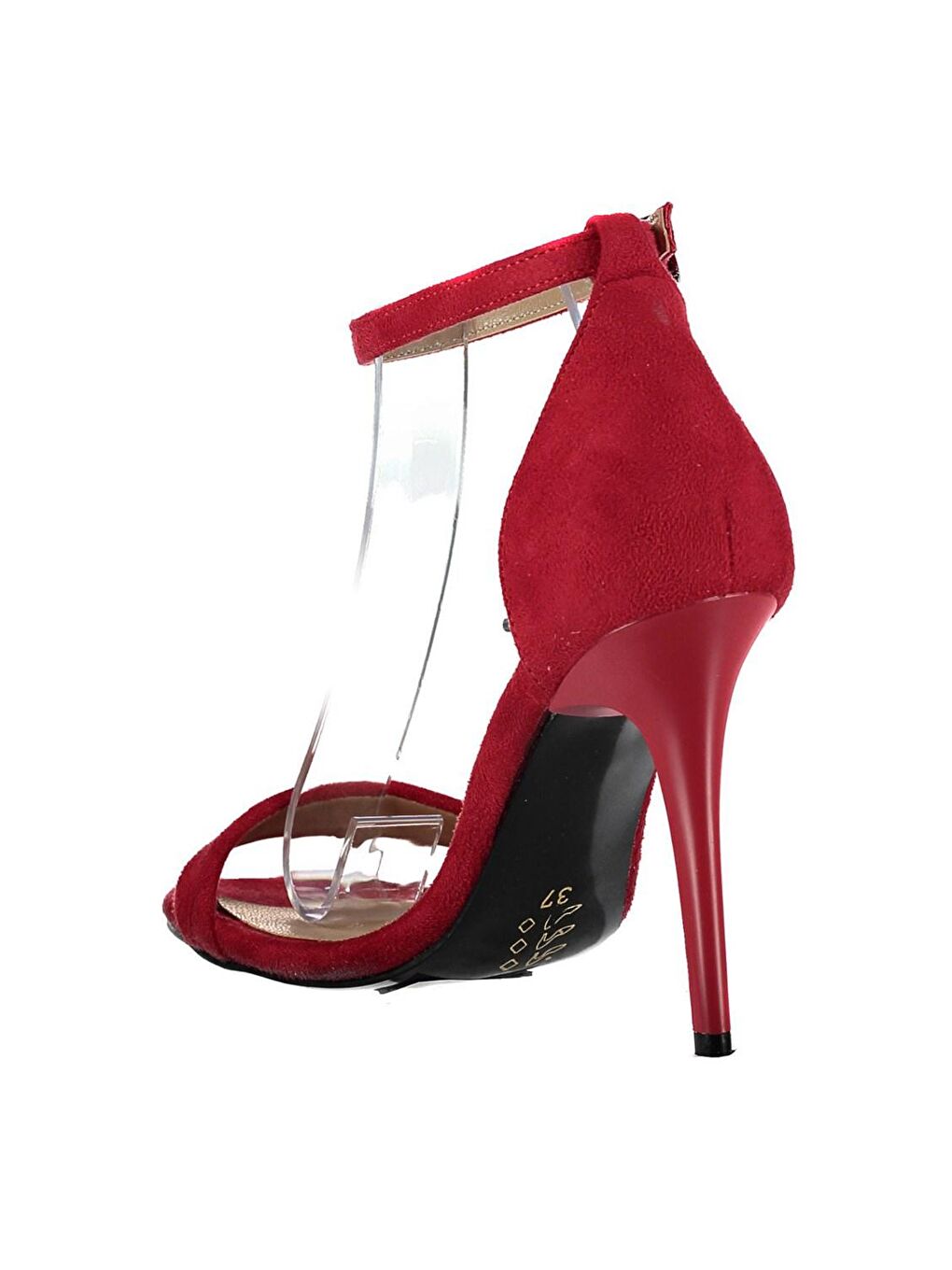 Kırmızı Kadın Topuklu Ayakkabı B922112602-3