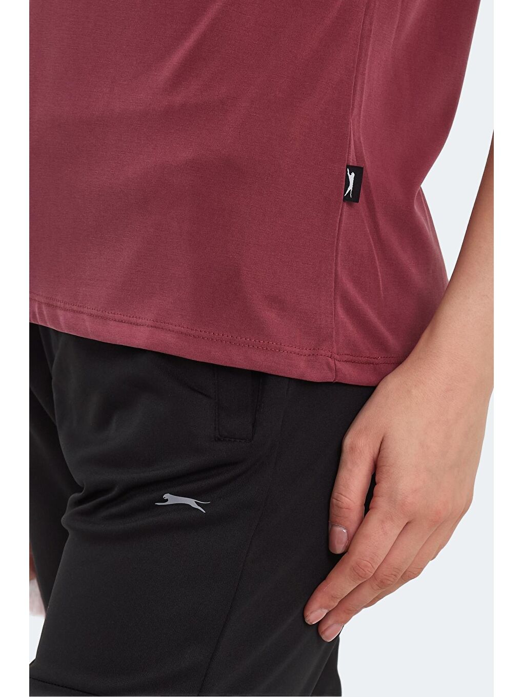 SLAZENGER Bordo PERICAS Kadın T-Shirt Bordo - 3