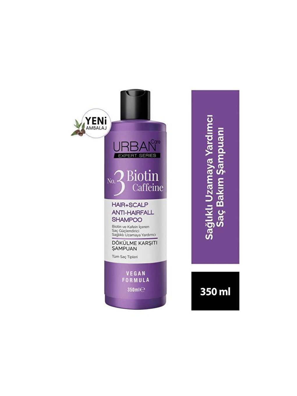 Urban Care Renksiz Expert Biotin & Kafein Dökülme Karşıtı Saç Bakım Şampuanı 350 ml