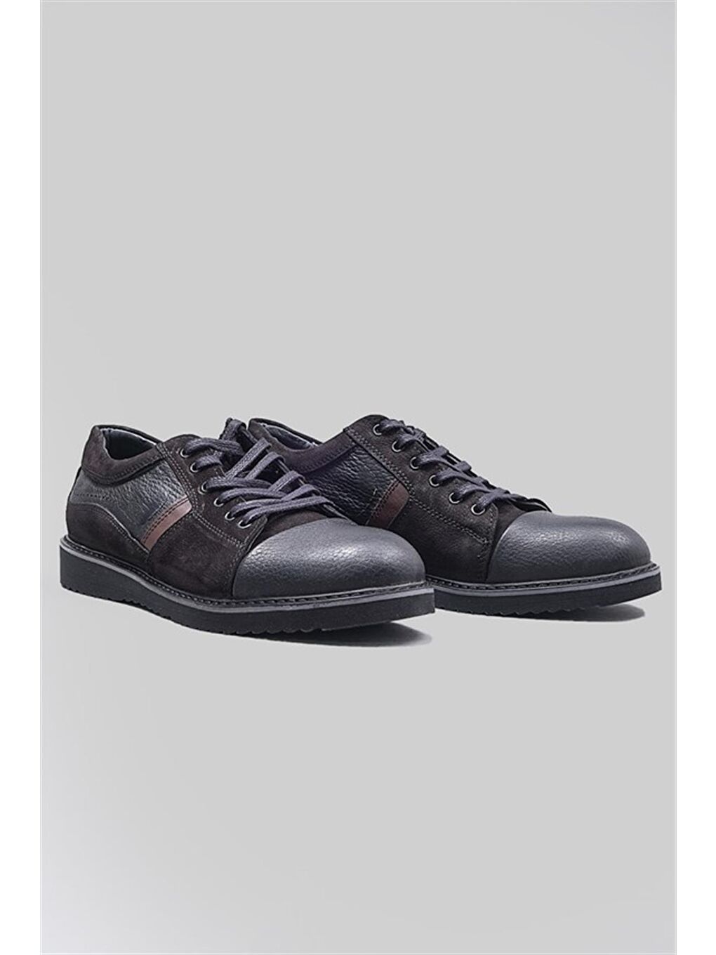 Siyah Willow Erkek Hakiki Deri Günlük Ayakkabı-1