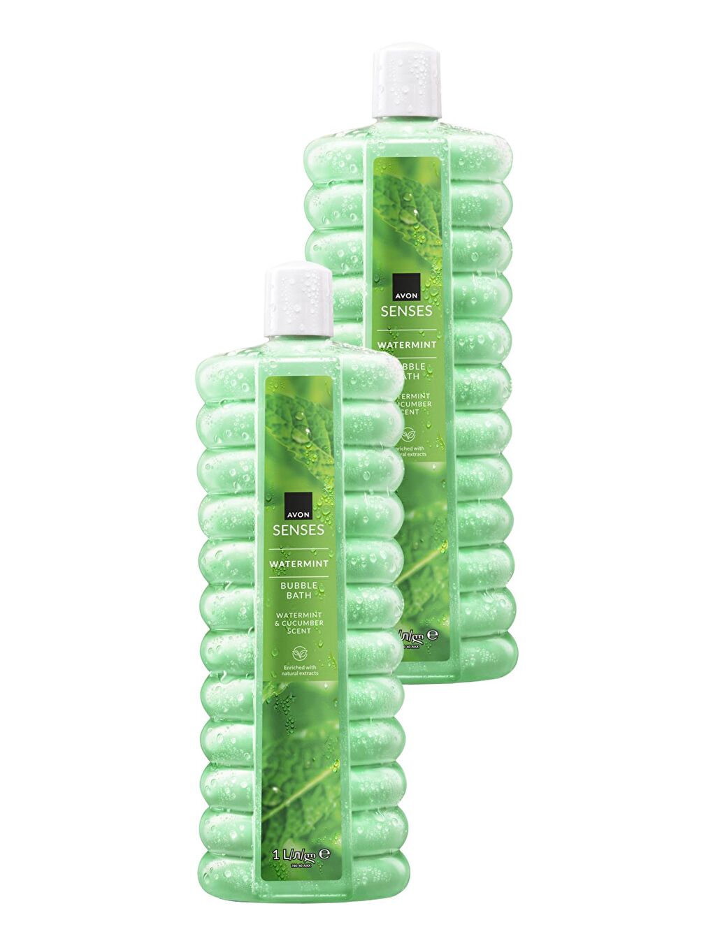 Senses Water Mint Nane ve Salatalık Kokulu Banyo Köpüğü 1 Lt. İkili Set-1