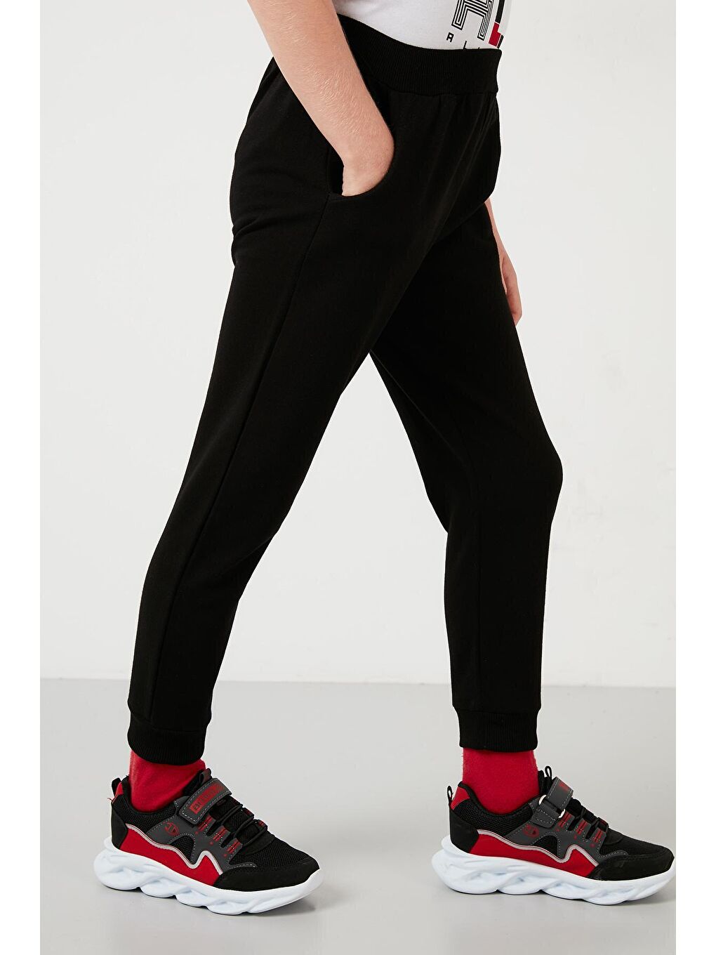 Mavi Baskılı Bisiklet Yaka Cepli % 100 Pamuk Çocuk Unisex Çocuk Takım 59211212-3