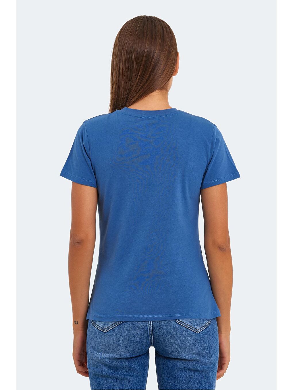 İndigo KRISTEN I Kadın Indigo Tişört-1