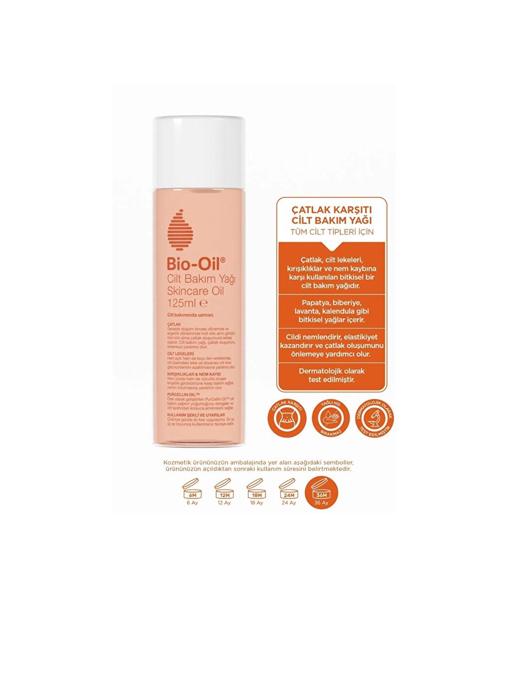 BIO OIL Çatlak Karşıtı & Nemlendirici Cilt Bakım Yağı 125 ml - 2