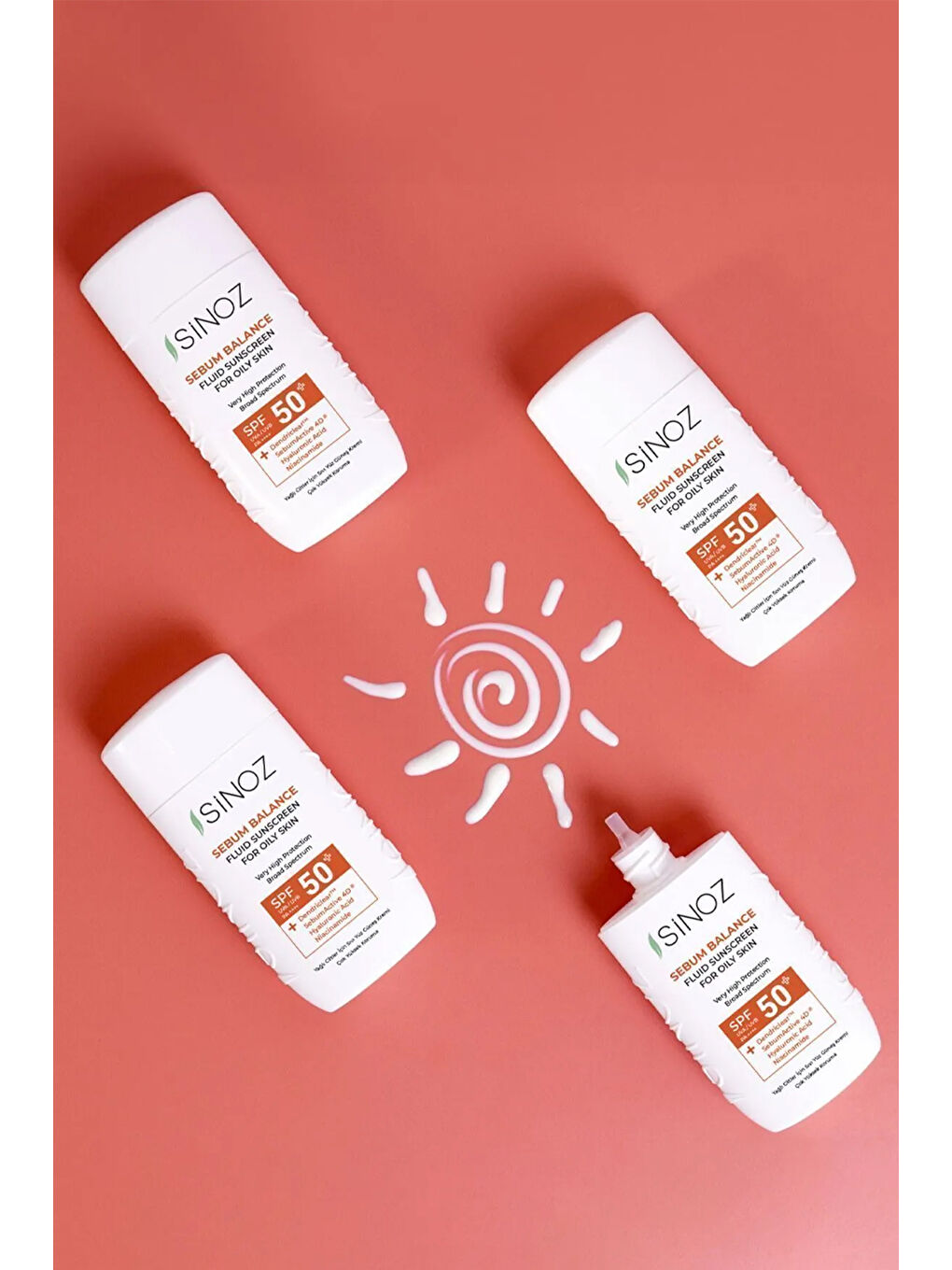 SPF 50+ Yağlı Ciltlere Özel Sıvı Güneş Kremi - Yeni Nesil Güneş Filtreleri ile Hibrit Formül 50 ml-6