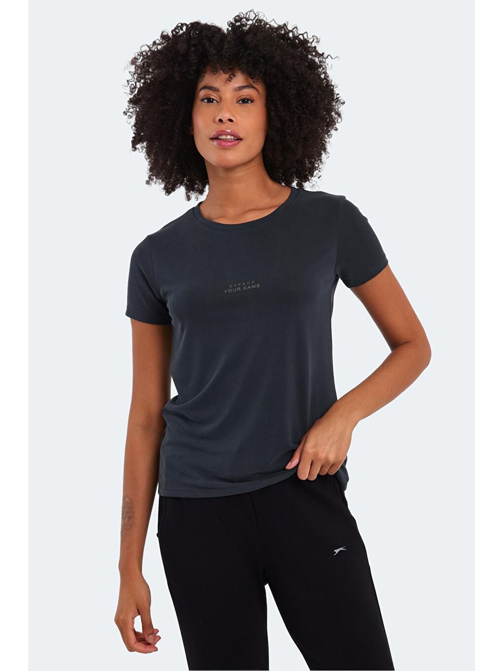 PAYTONS Kadın T-Shirt Siyah